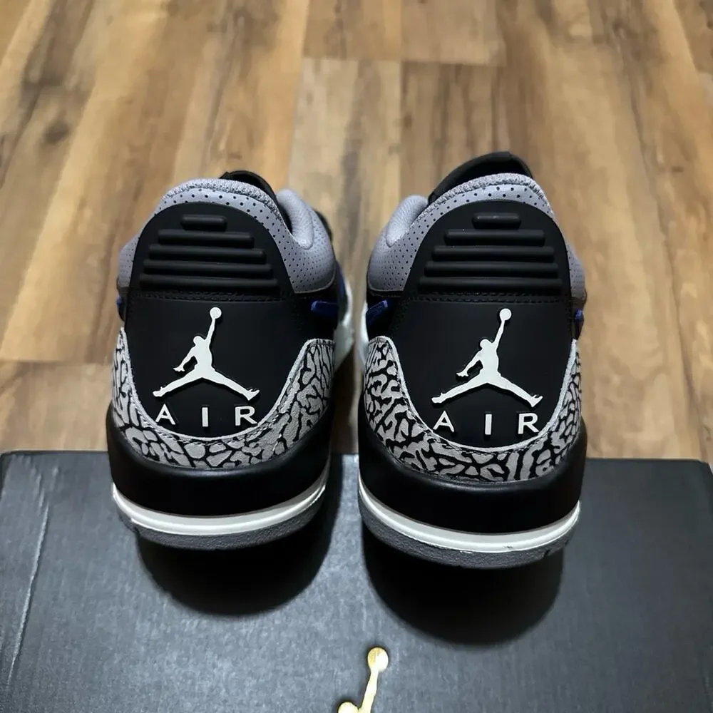 Air Jordan Legacy 312 Low Black Game Royal Cement CD7069-041 Size 11.5